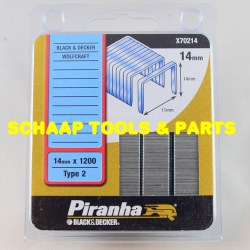 Nieten type  2 - 14mm 12,4x11,0mm | X70214